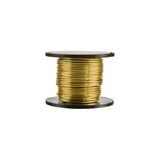 Coloured Enamelled Wire - 0.9mm x 8m Reel - Light Gold