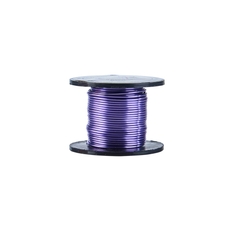 Coloured Enamelled Wire - 0.9mm x 8m Reel - Violet