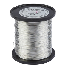 Coloured Enamelled Wire - 0.5mm x 250m Reel - Silver Plated