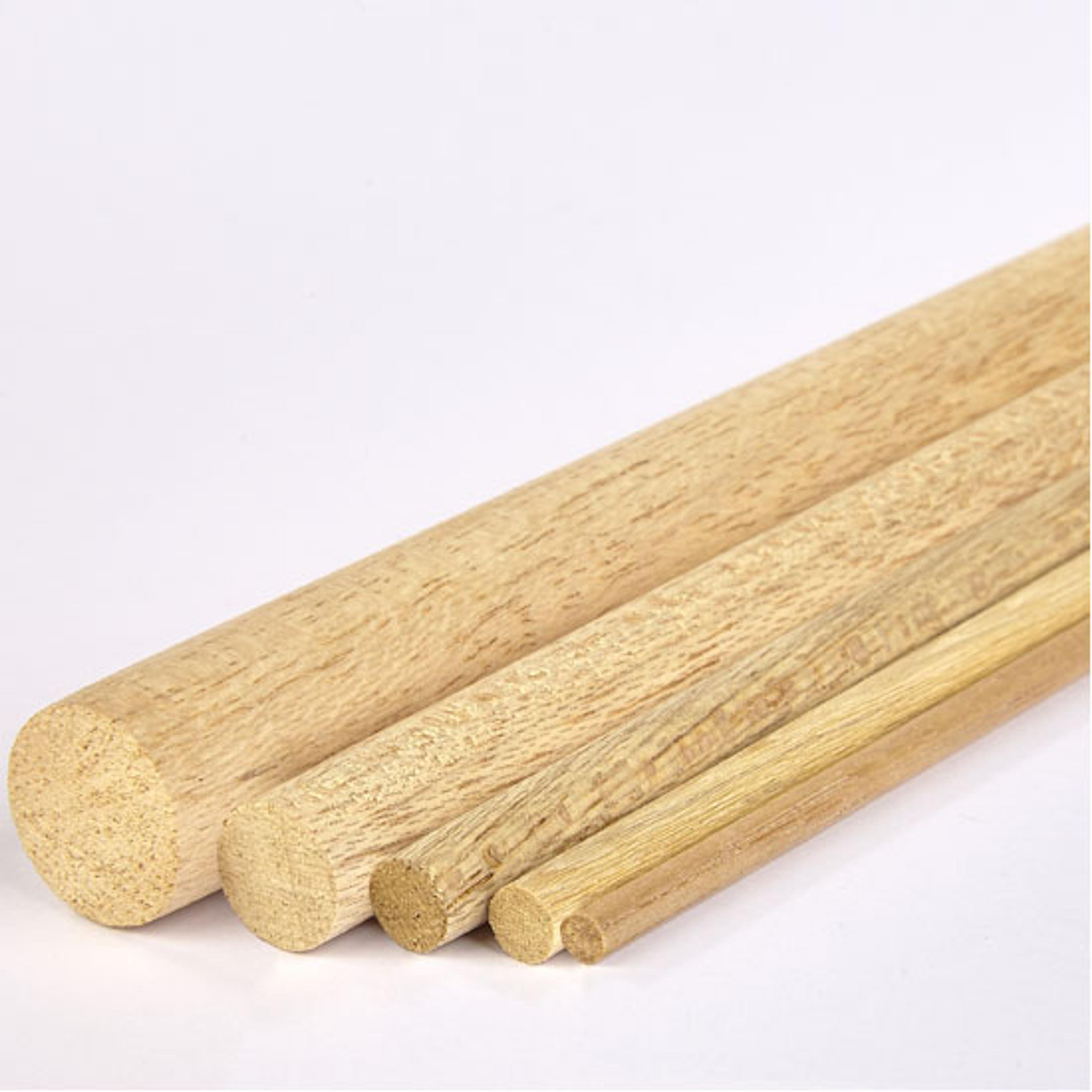 Wooden Dowels Round - 5mm dia. Pack of 10