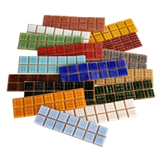 Specialist Crafts 20mm Glass Mosaics - Assortment