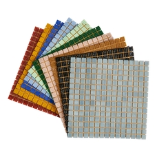 Specialist Crafts 20mm Glass Mosaics - Assorted Bulk Pack 