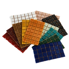 Specialist Crafts 20mm Glass Mosaics - Assorted Class Pack 