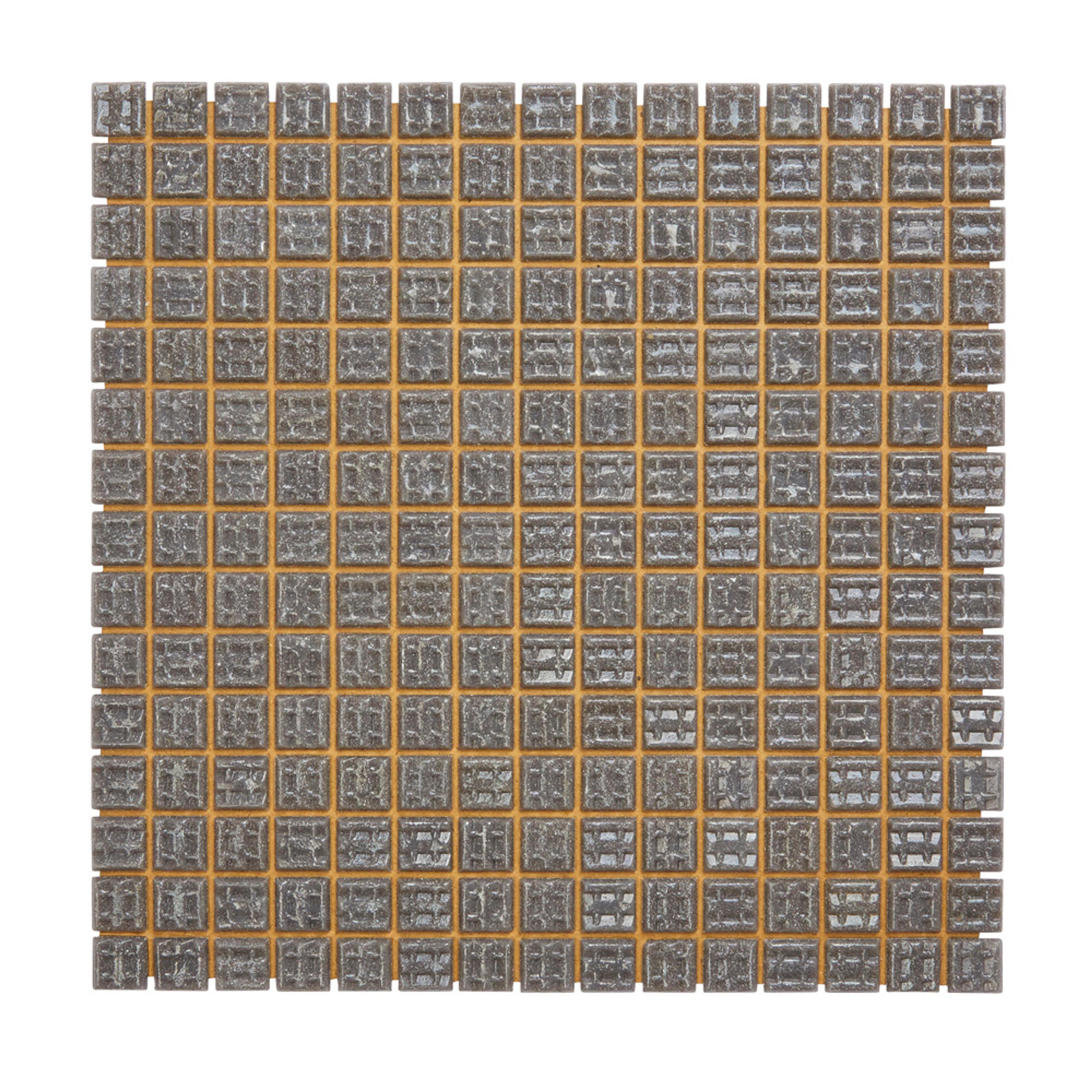 20mm Glass Mosaics - Midnight Grey