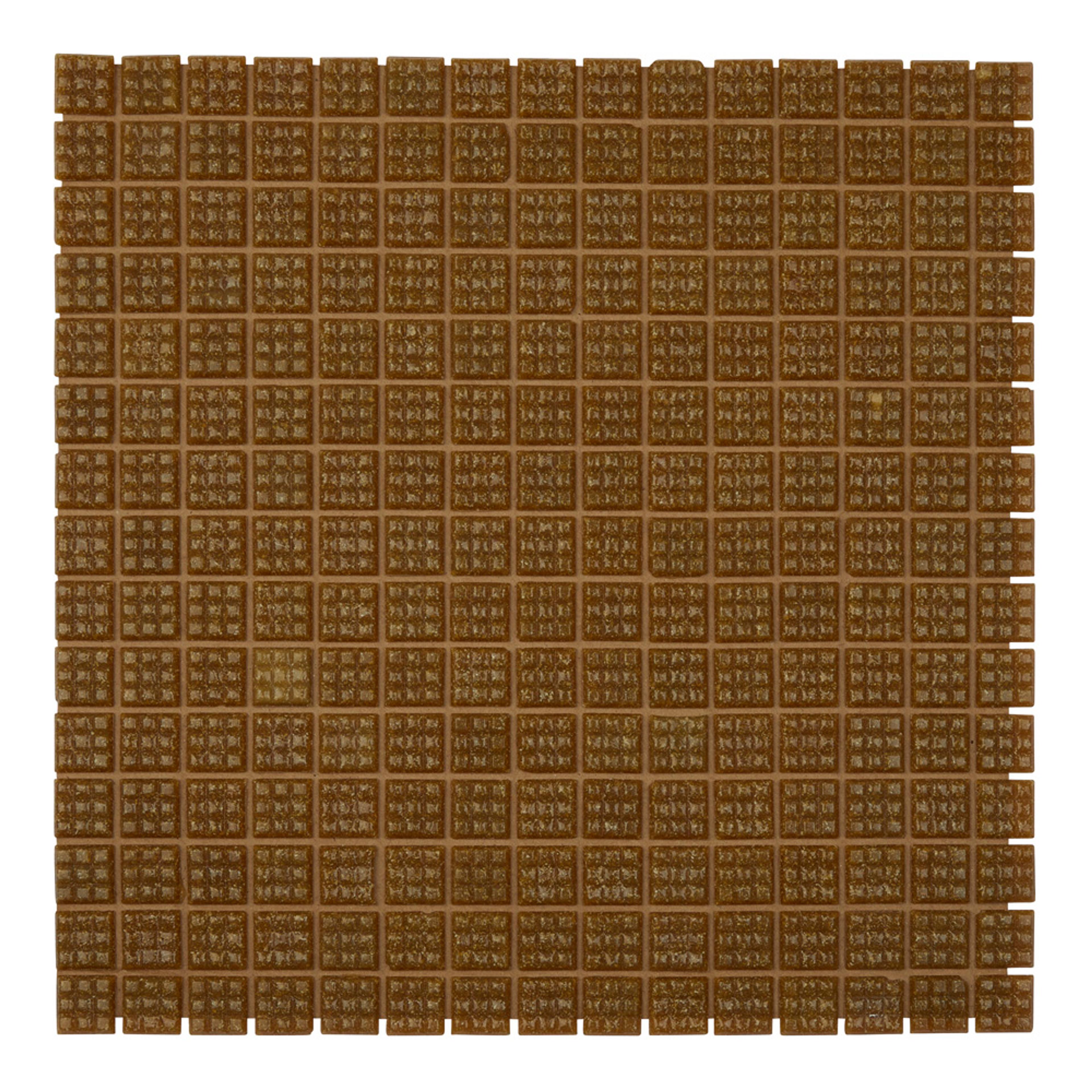 20mm Glass Mosaics - Brown