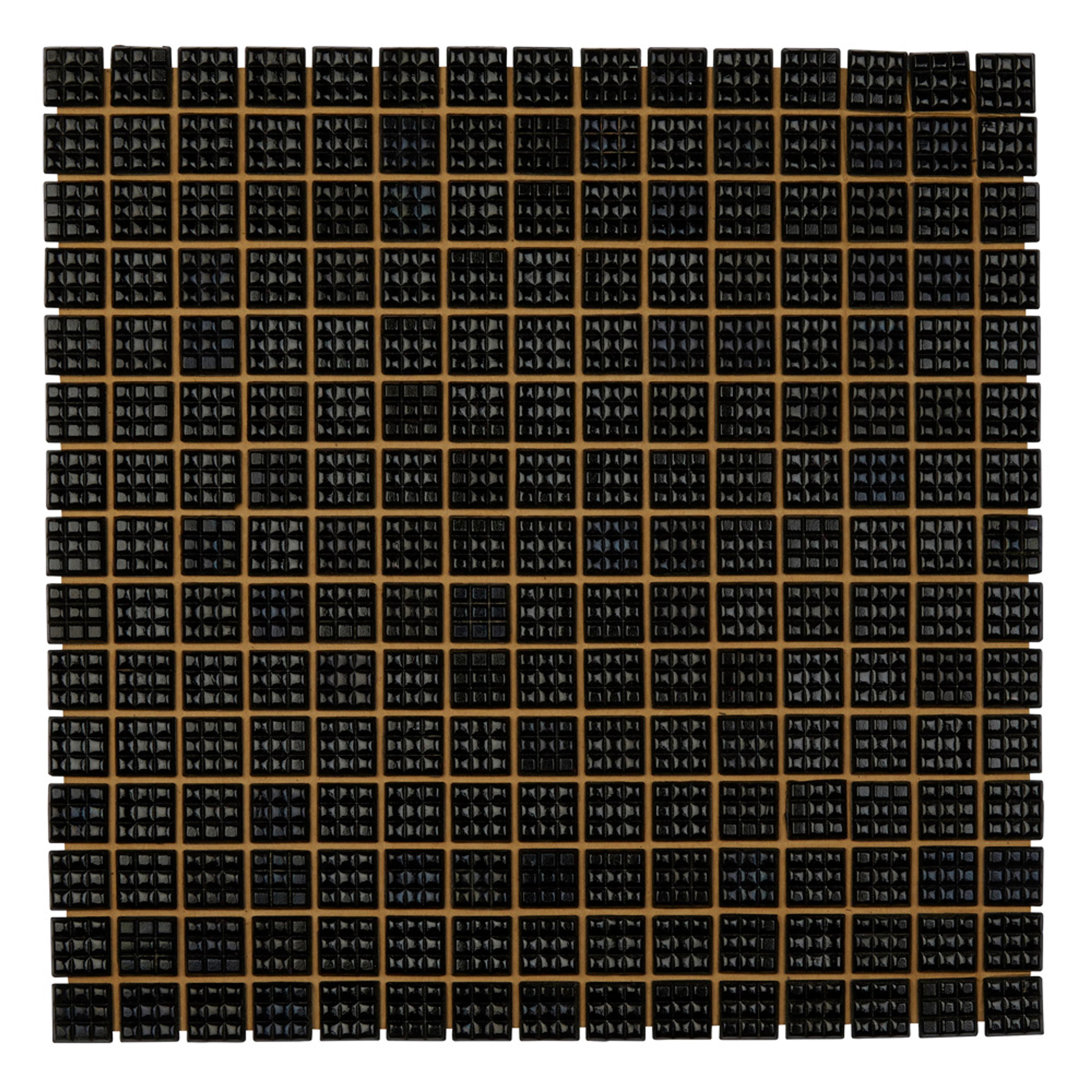 20mm Glass Mosaics - Black