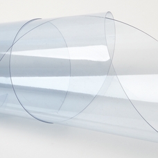 Clear PVC Vac Form Sheeting - 0.75mm. Per metre
