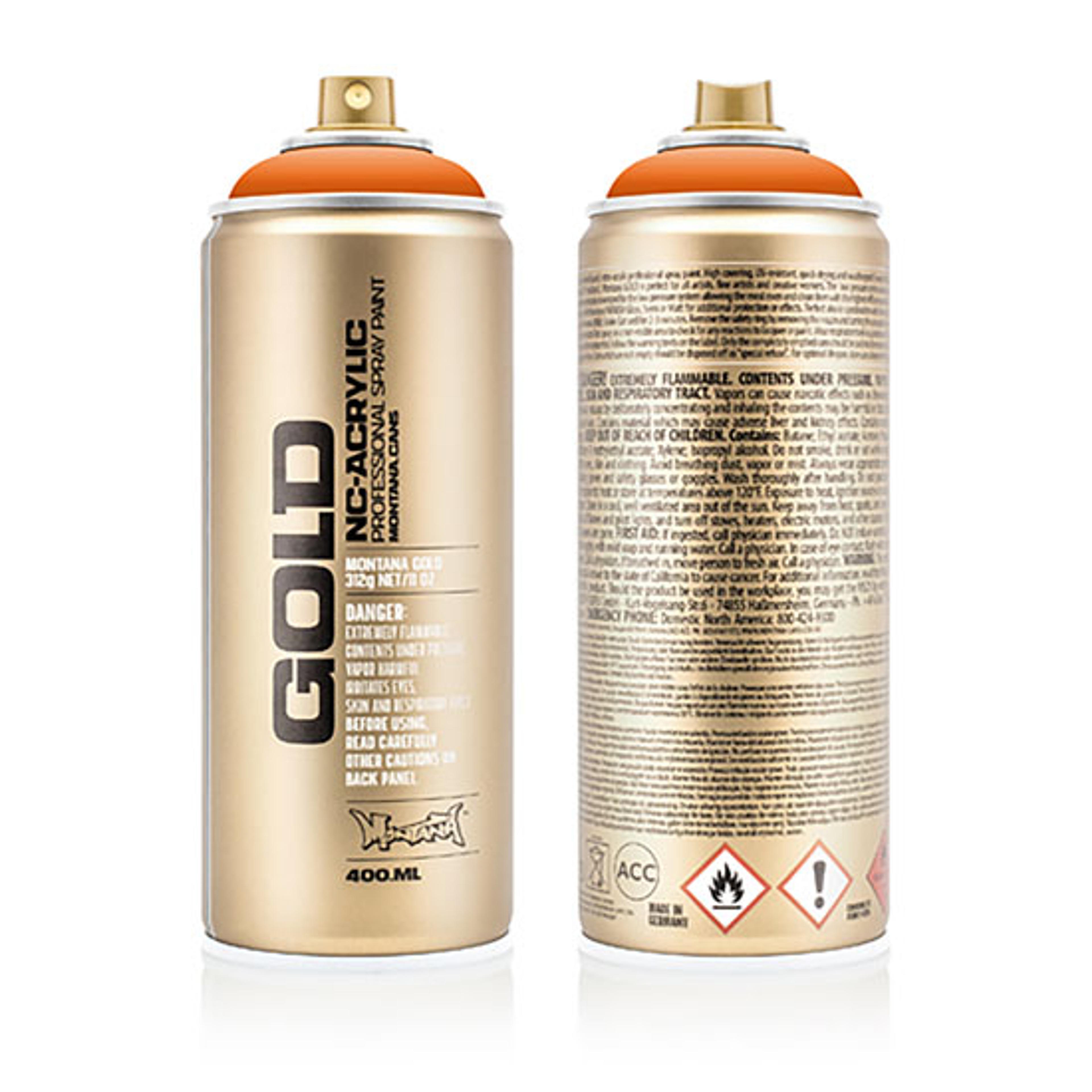 Montana GOLD Matt Spray Paint - Orange