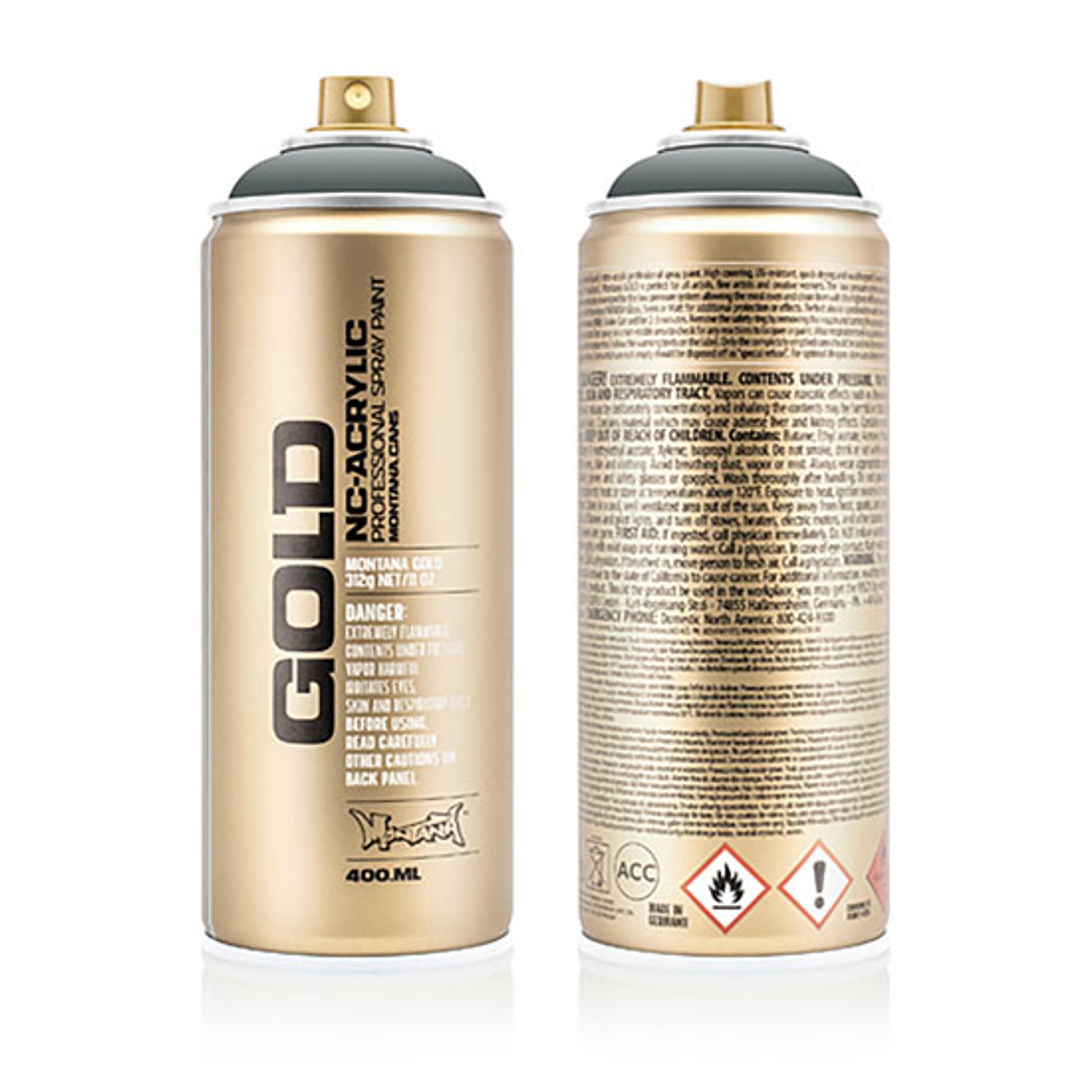 Montana GOLD Matt Spray Paint - Gravel Grey