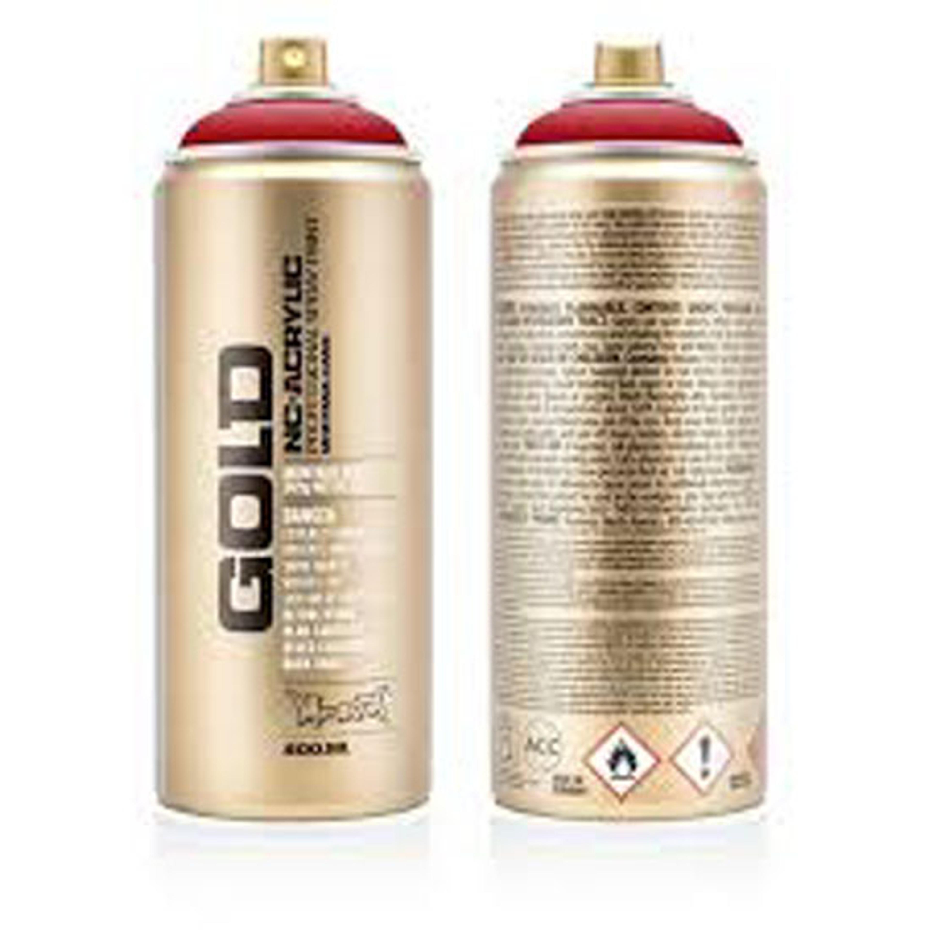 Montana GOLD Matt Spray Paint - Shock Red