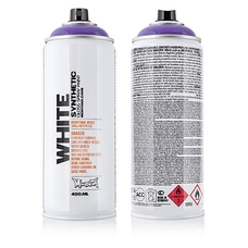 Montana WHITE Gloss Spray Paint - Lounge Purple