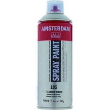 Amsterdam Spray Paint - Titanium White