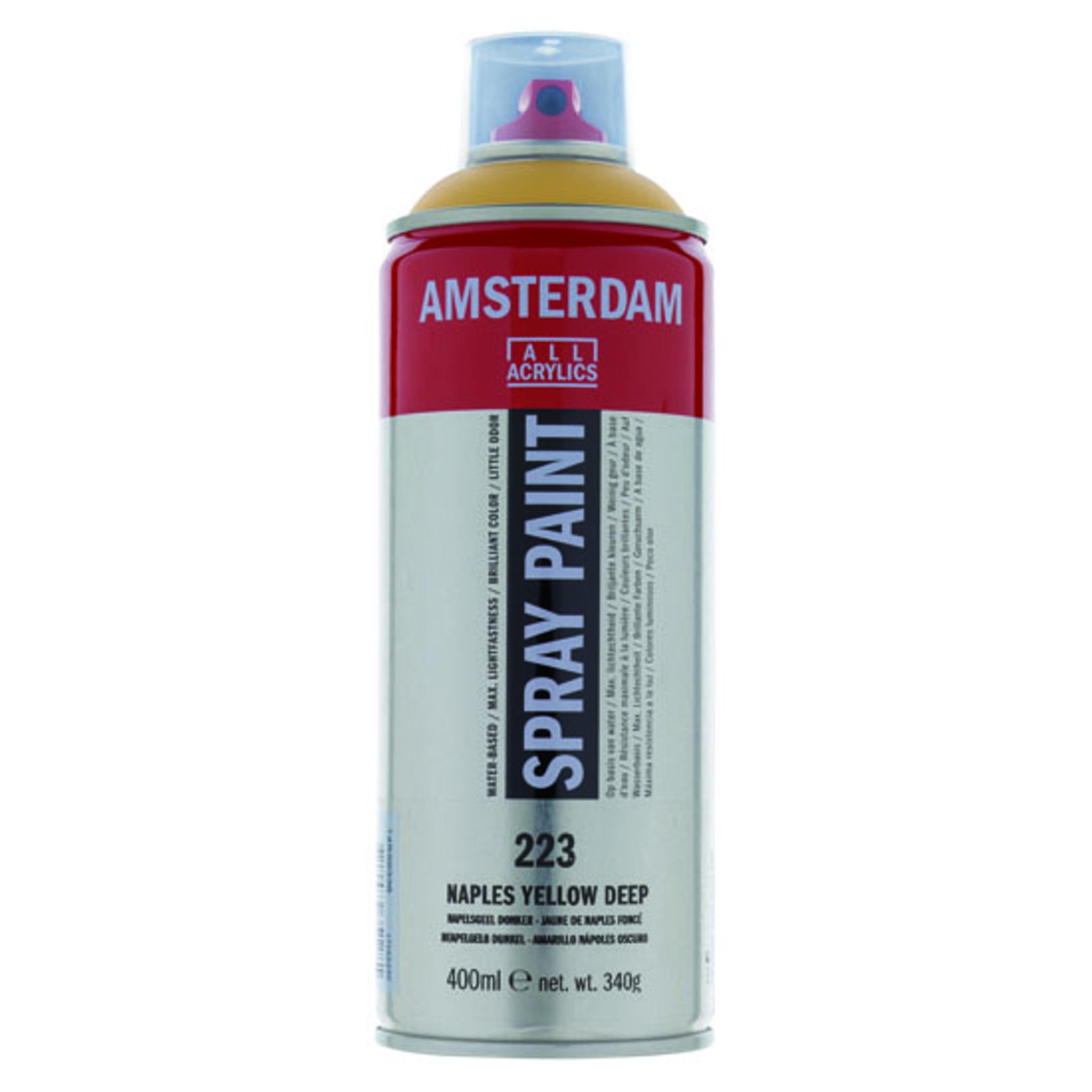 Amsterdam Spray Paint - Naples Yellow Deep