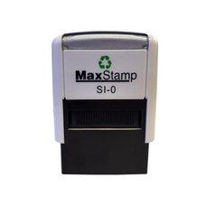 MaxStamp Custom Made Self Inking Stamp - 24 x 11mm
