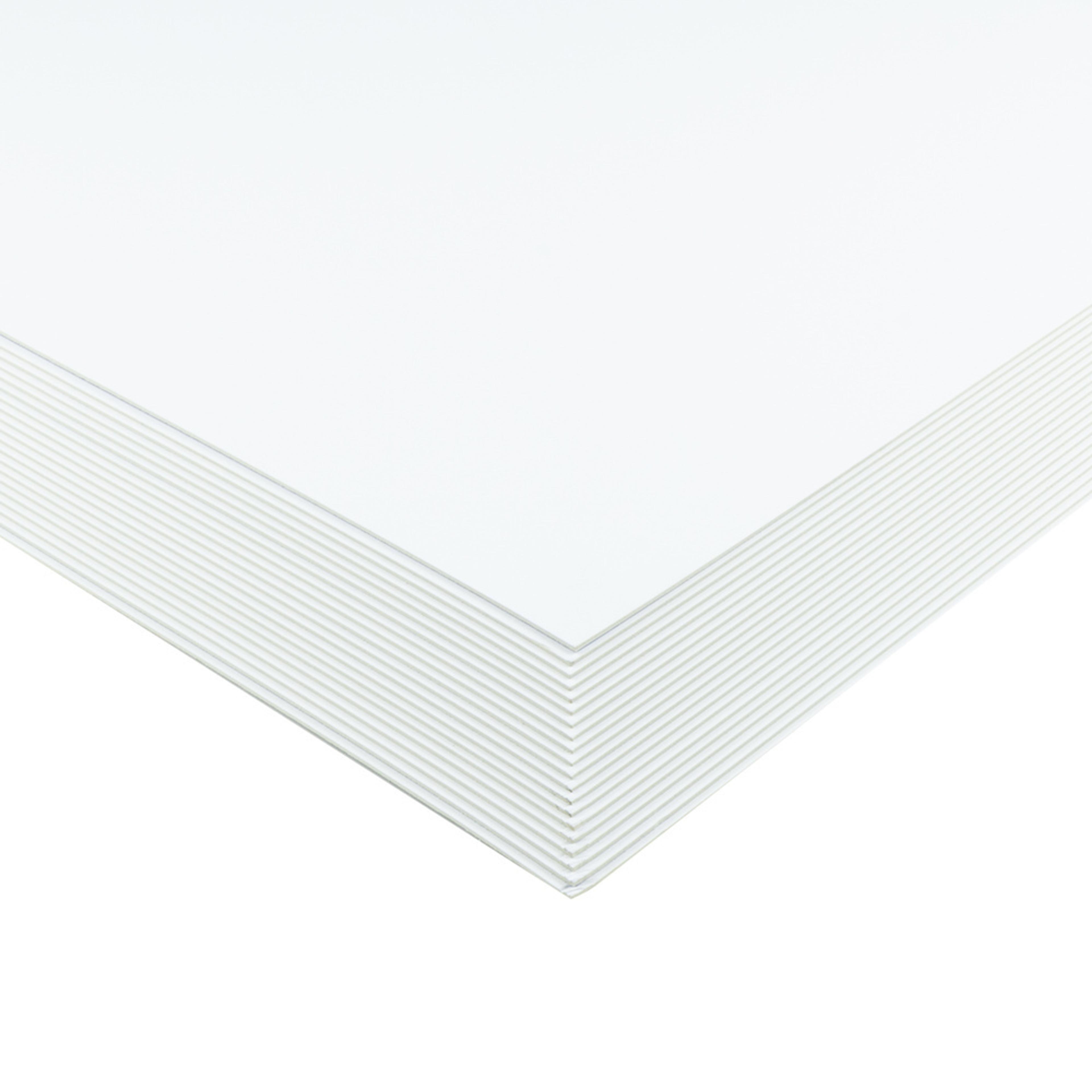 Mountboard A1 Double Sided - Highwhite/White - Pack of 20