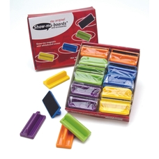 Show-me Magnetic Mini Whiteboard Erasers - Pack of 20