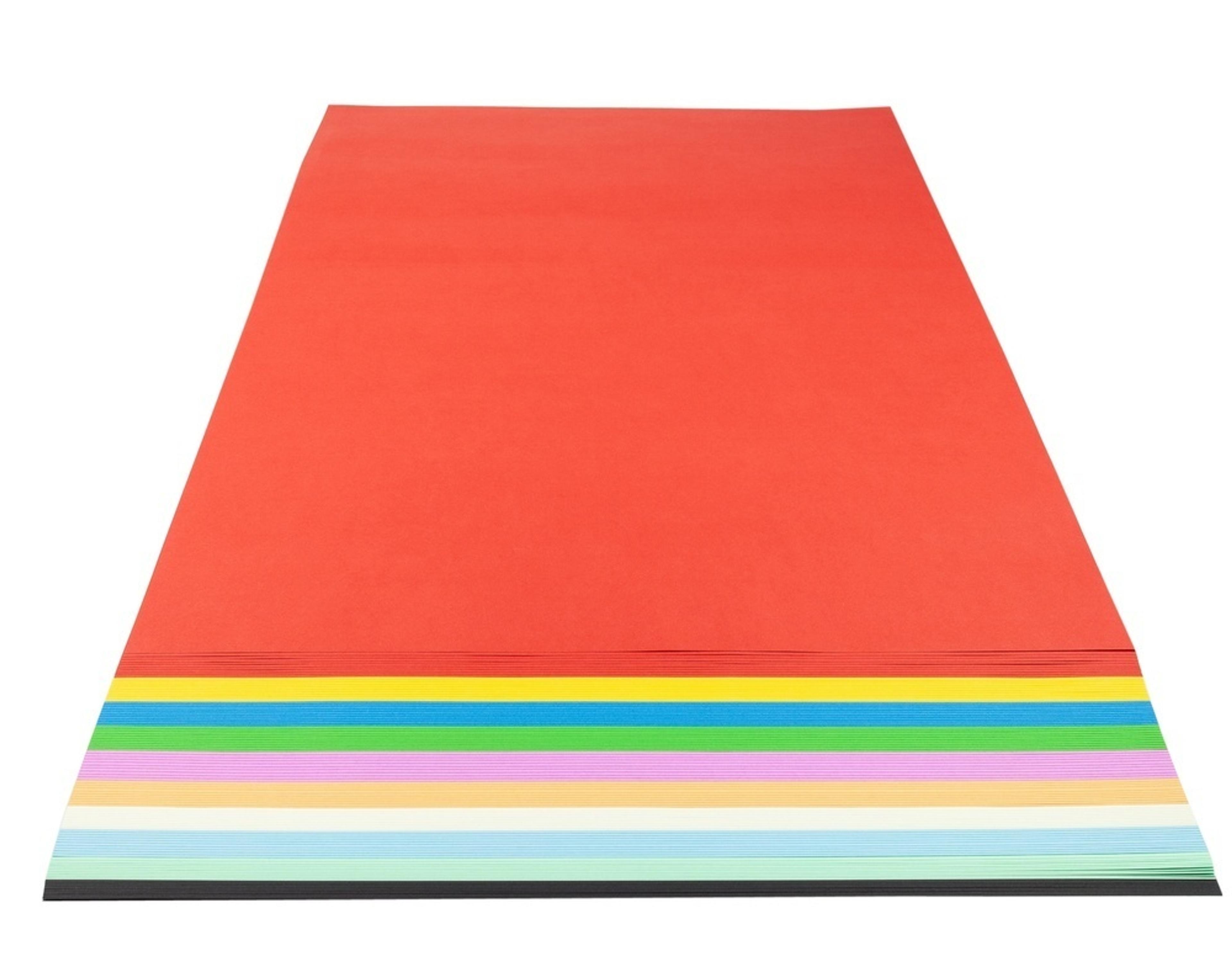Mounting Paper Assorted Colours A2 - Pack of 100