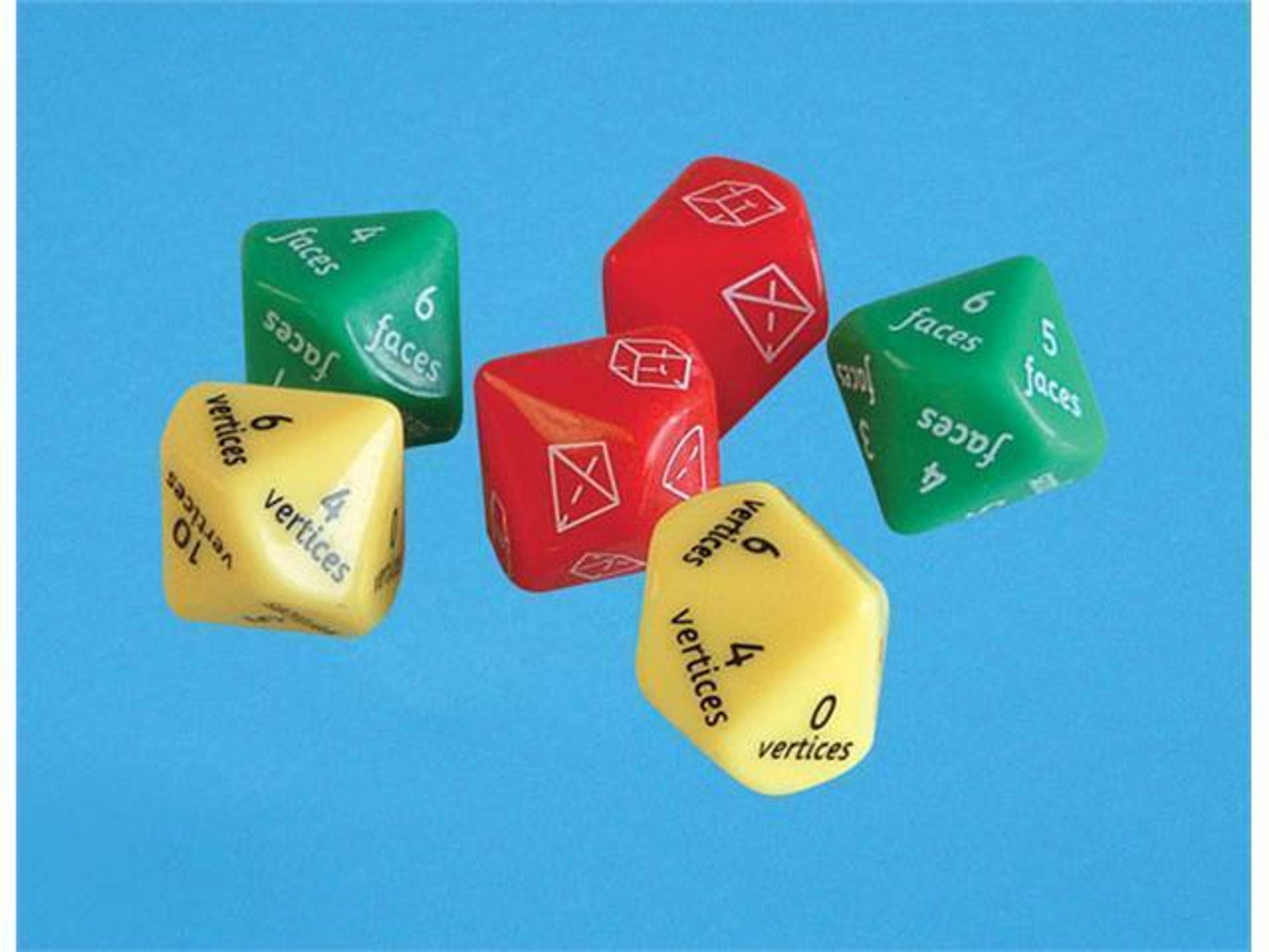 Shape Dice (3D) - Pack of 6
