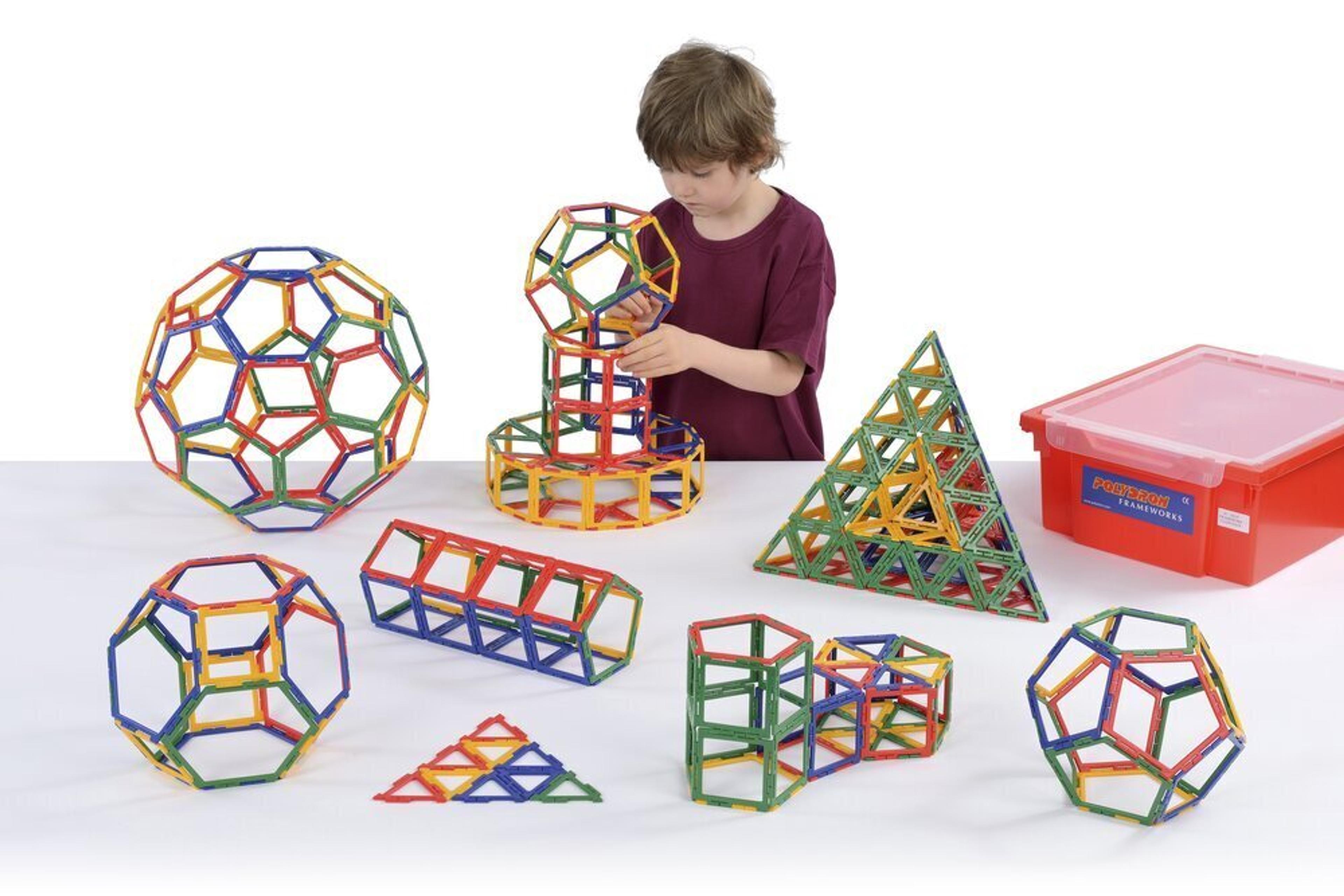 Polydron Frameworks Classpack - Pack of 310