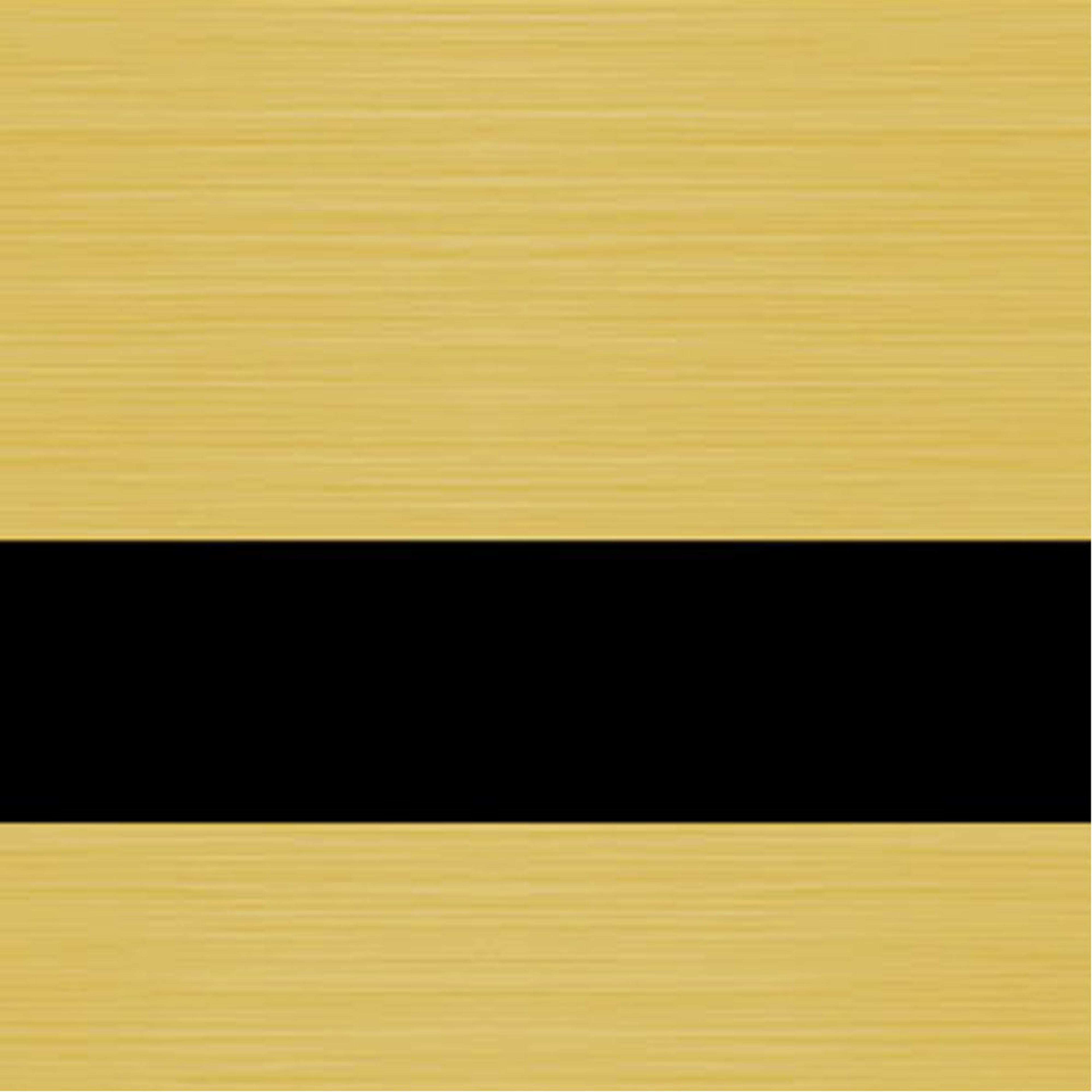 Laserables II Laser Engraving Laminate - 610 x 305 x 1.5mm - *Brushed Gold/Black
