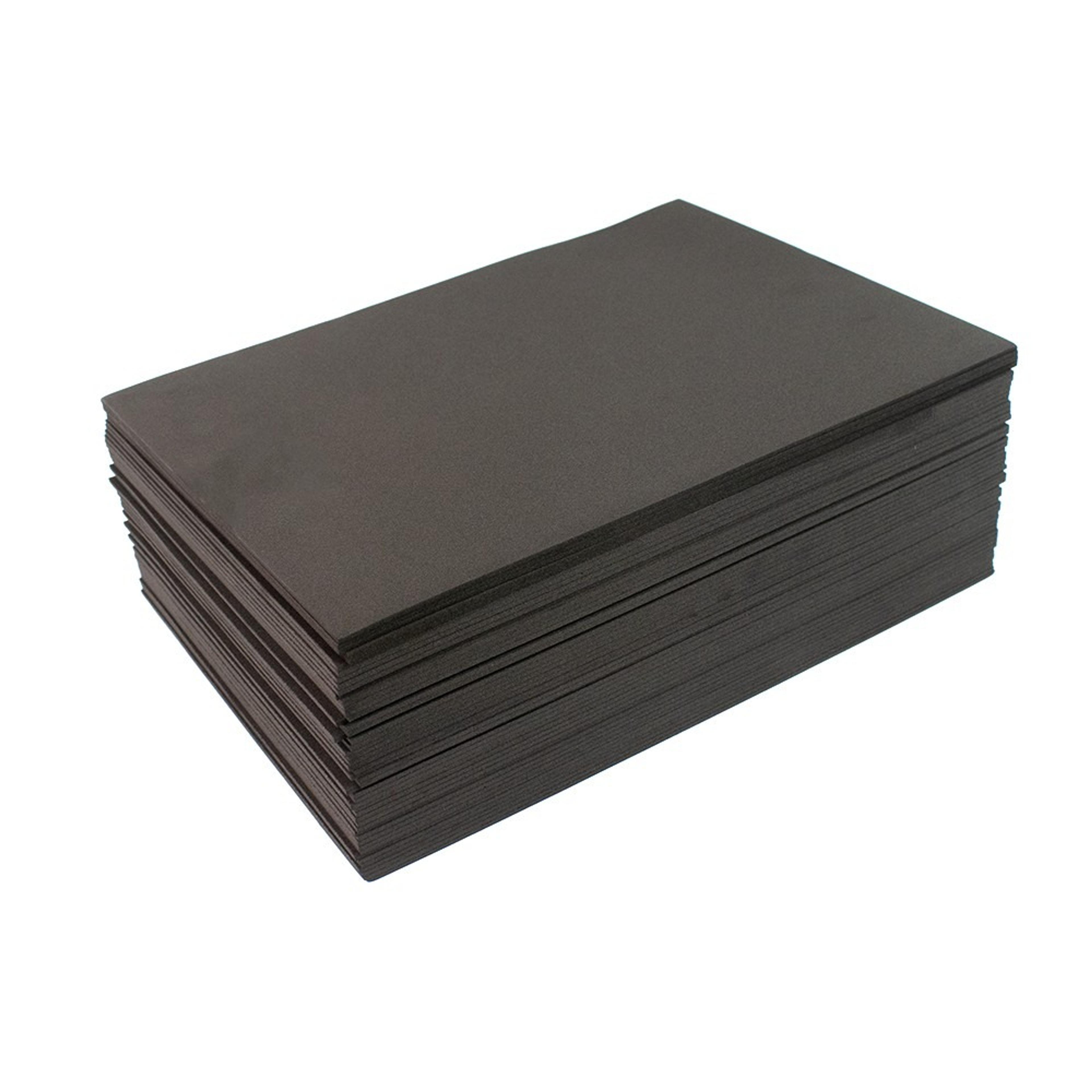 EVA Craft Foam 5mm A1 Black Pack of 10