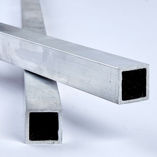 Aluminium Tubing - Square - 1.5m Length x 19.0mm OD x 16 SWG