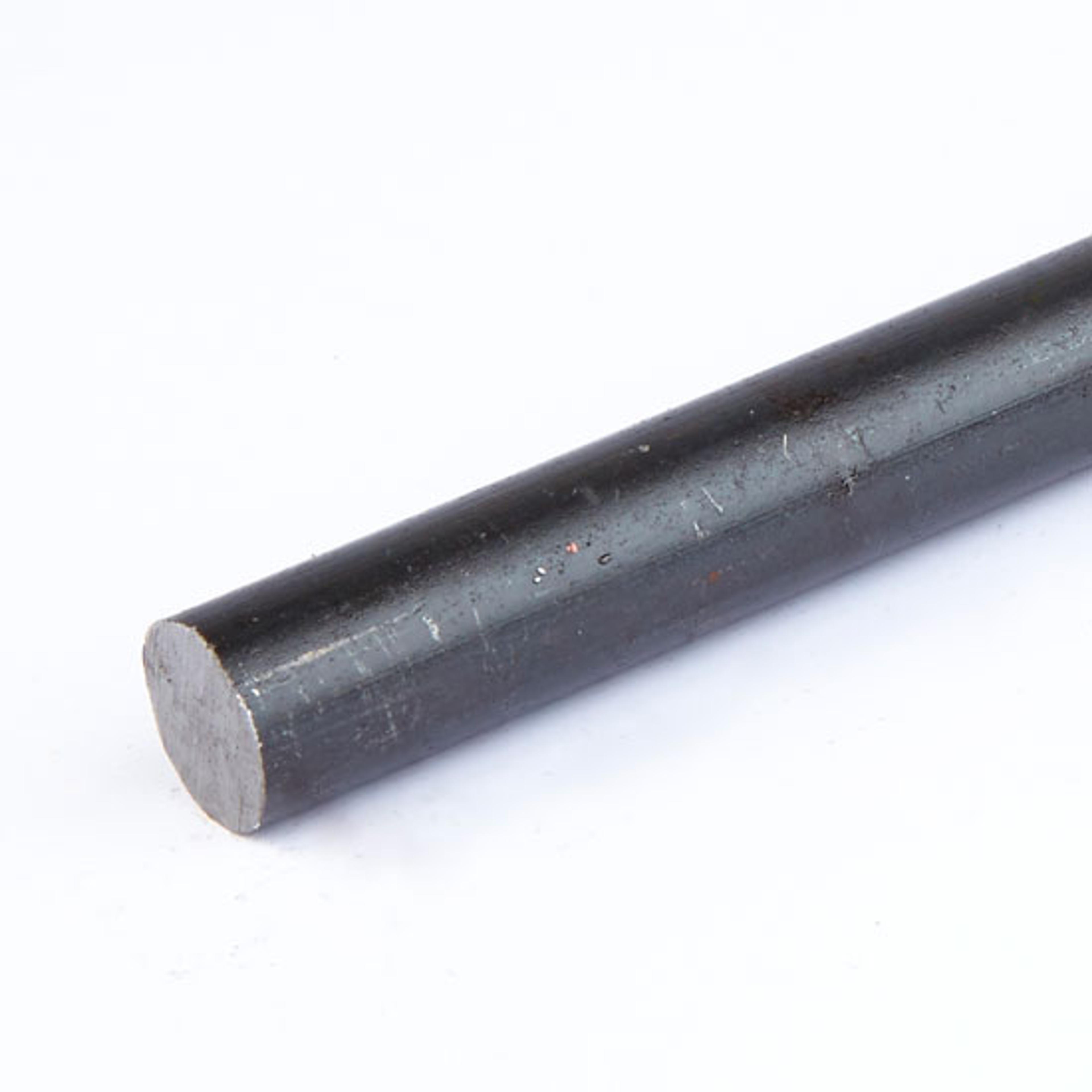 Mild Steel Black - Round - 1.5m Lengths x 6mm