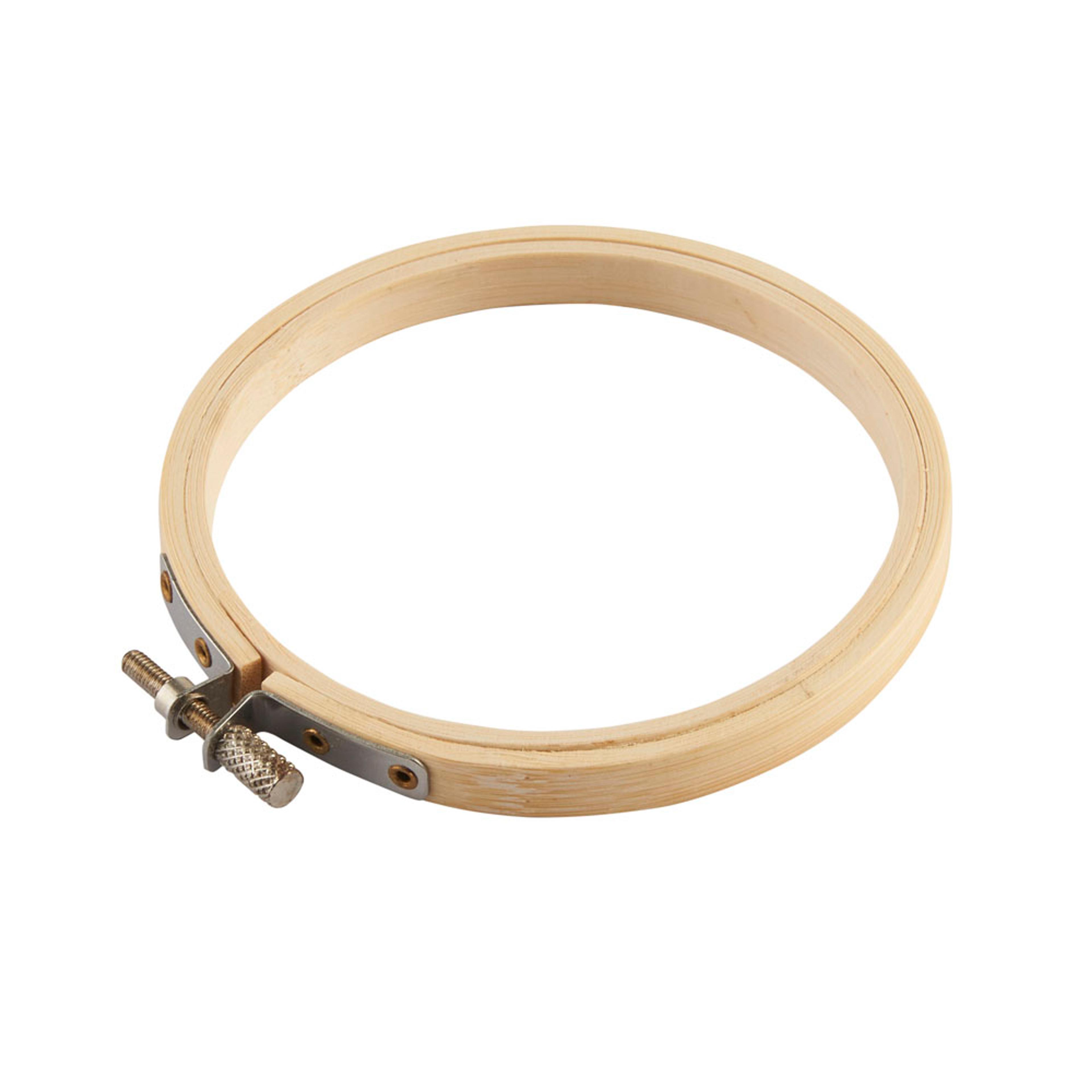 Bamboo Embroidery Hoop - 100mm/4"