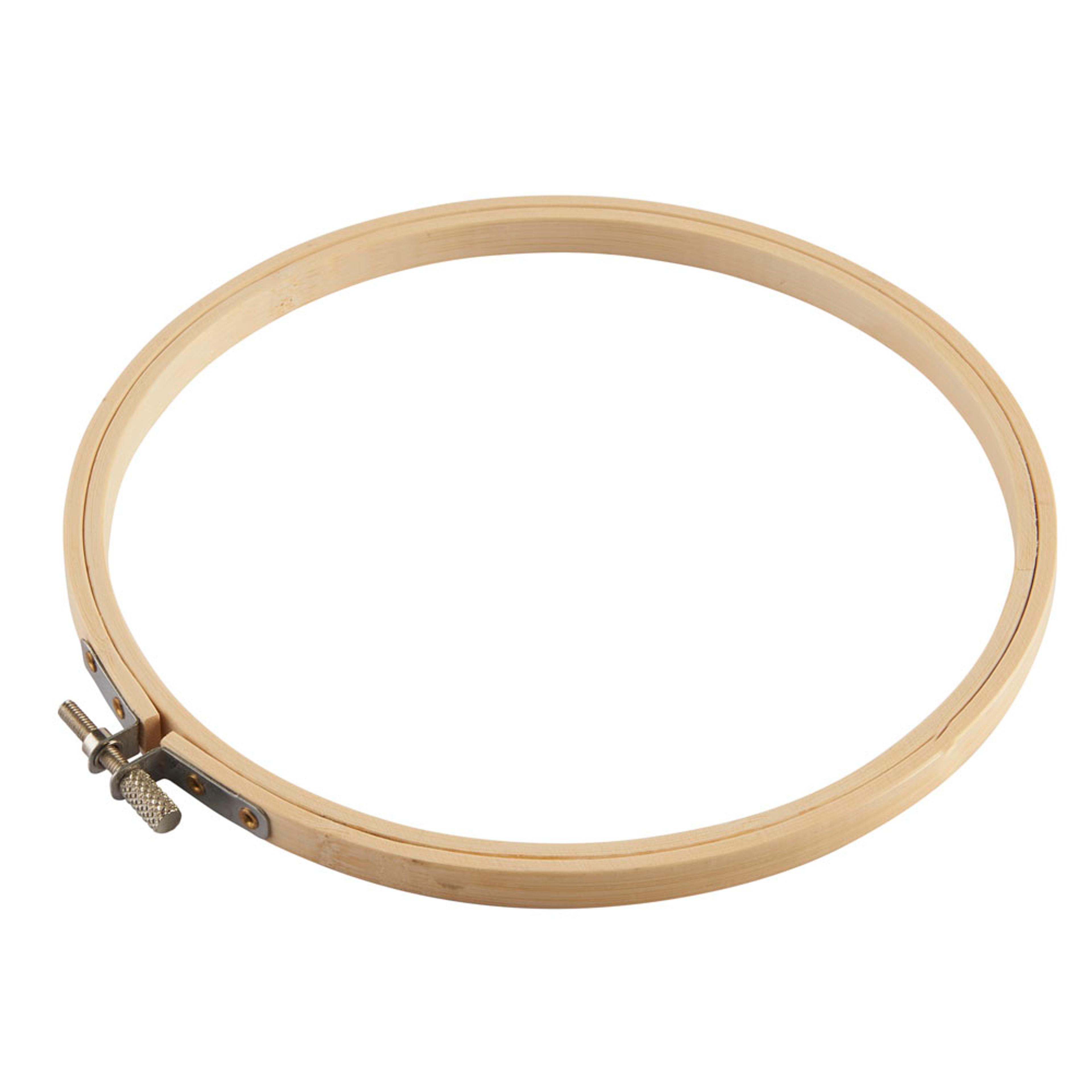 Bamboo Embroidery Hoop - 200mm/8"