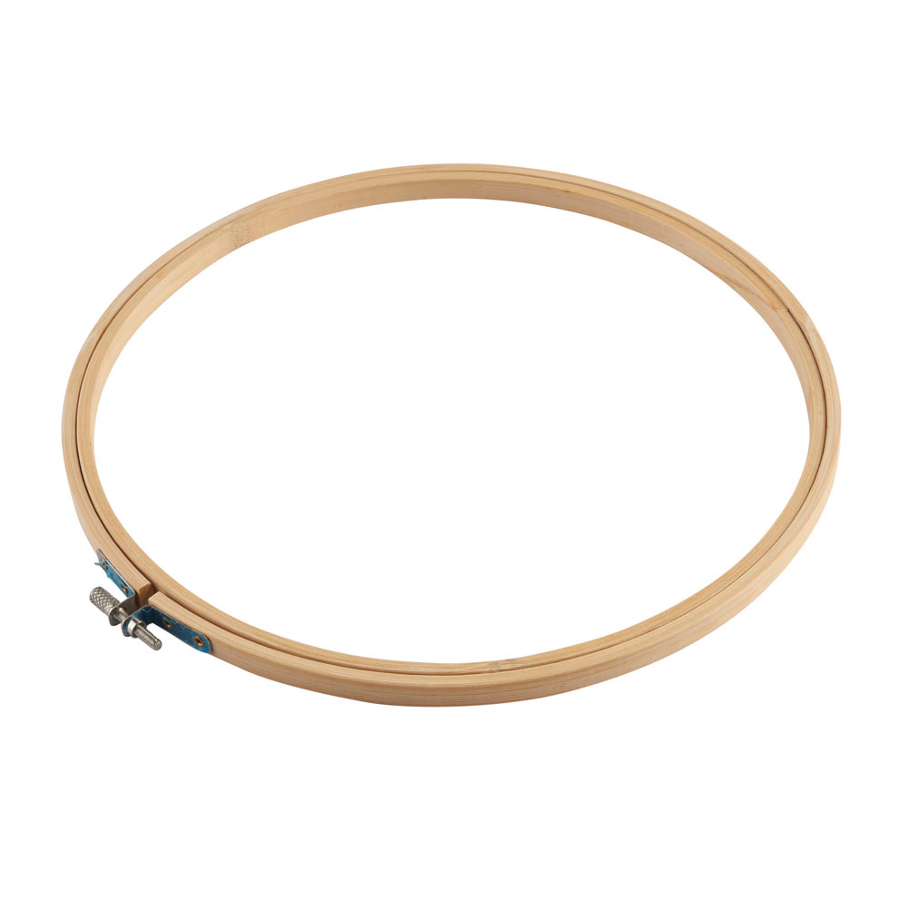 Bamboo Embroidery Hoop - 300mm/12" - Pack of 10