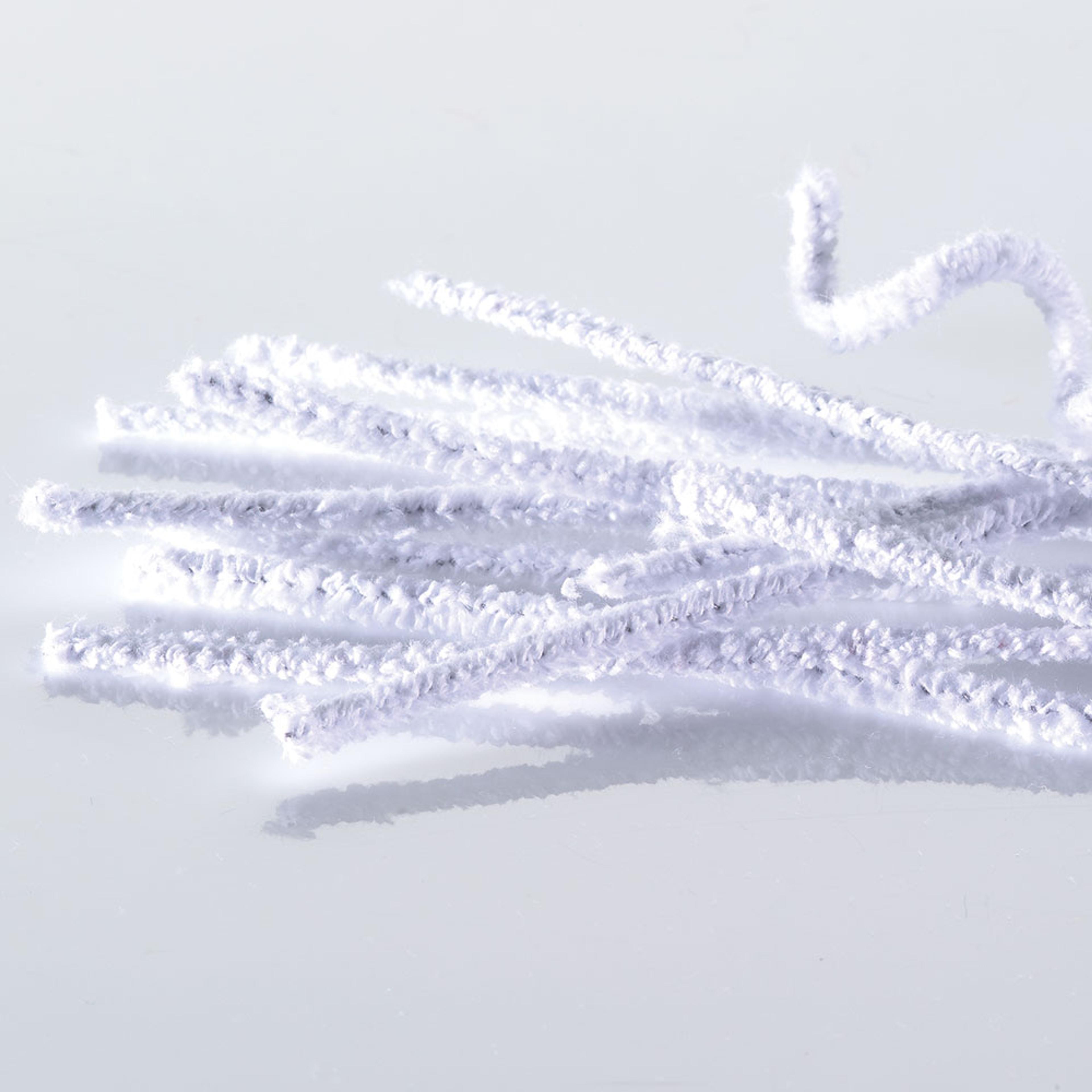 White Pipe Cleaners - Pack of 100
