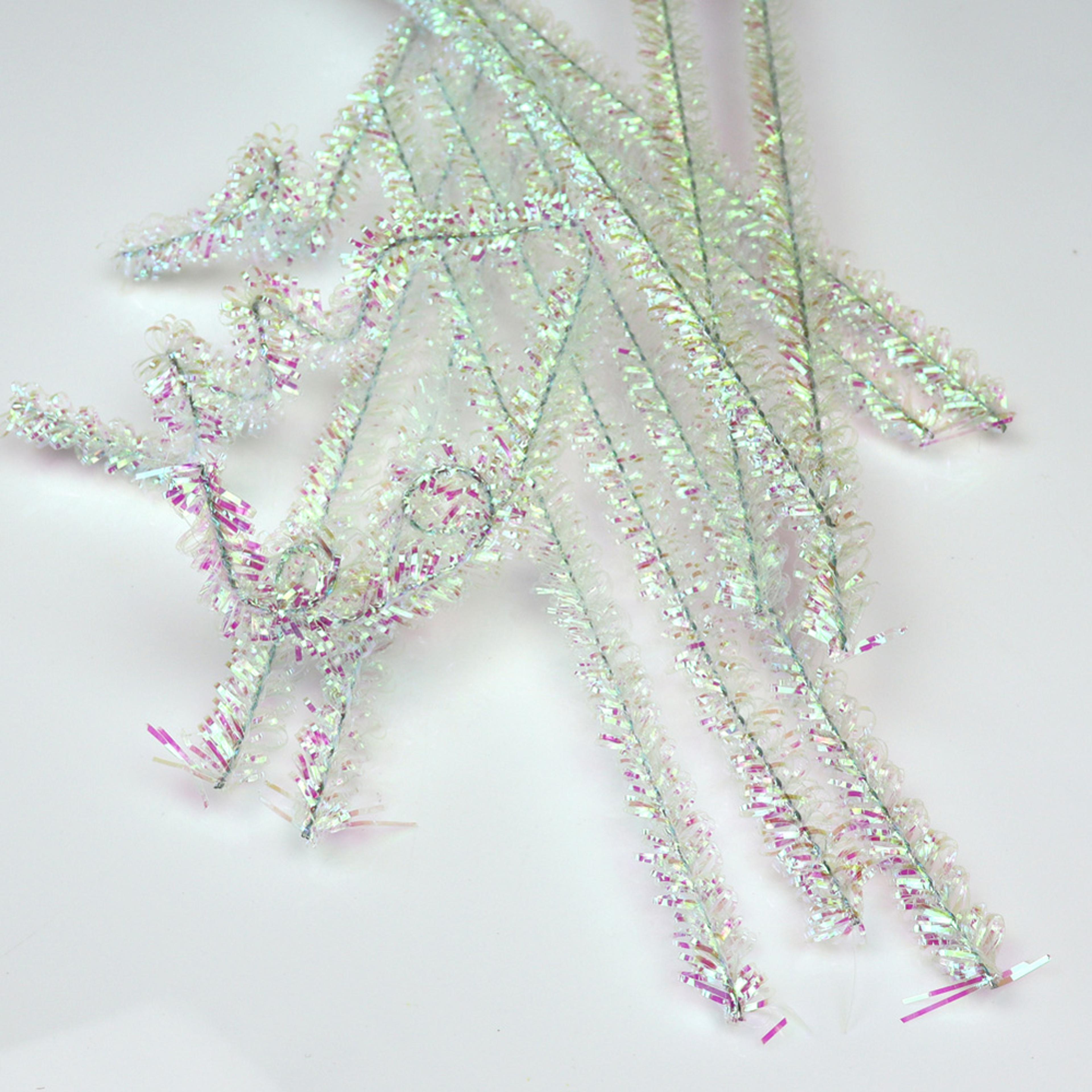 Iridescent Curly Pipe Cleaners