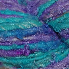 Sari Yarn 100g Hank - Periwinkle Blue