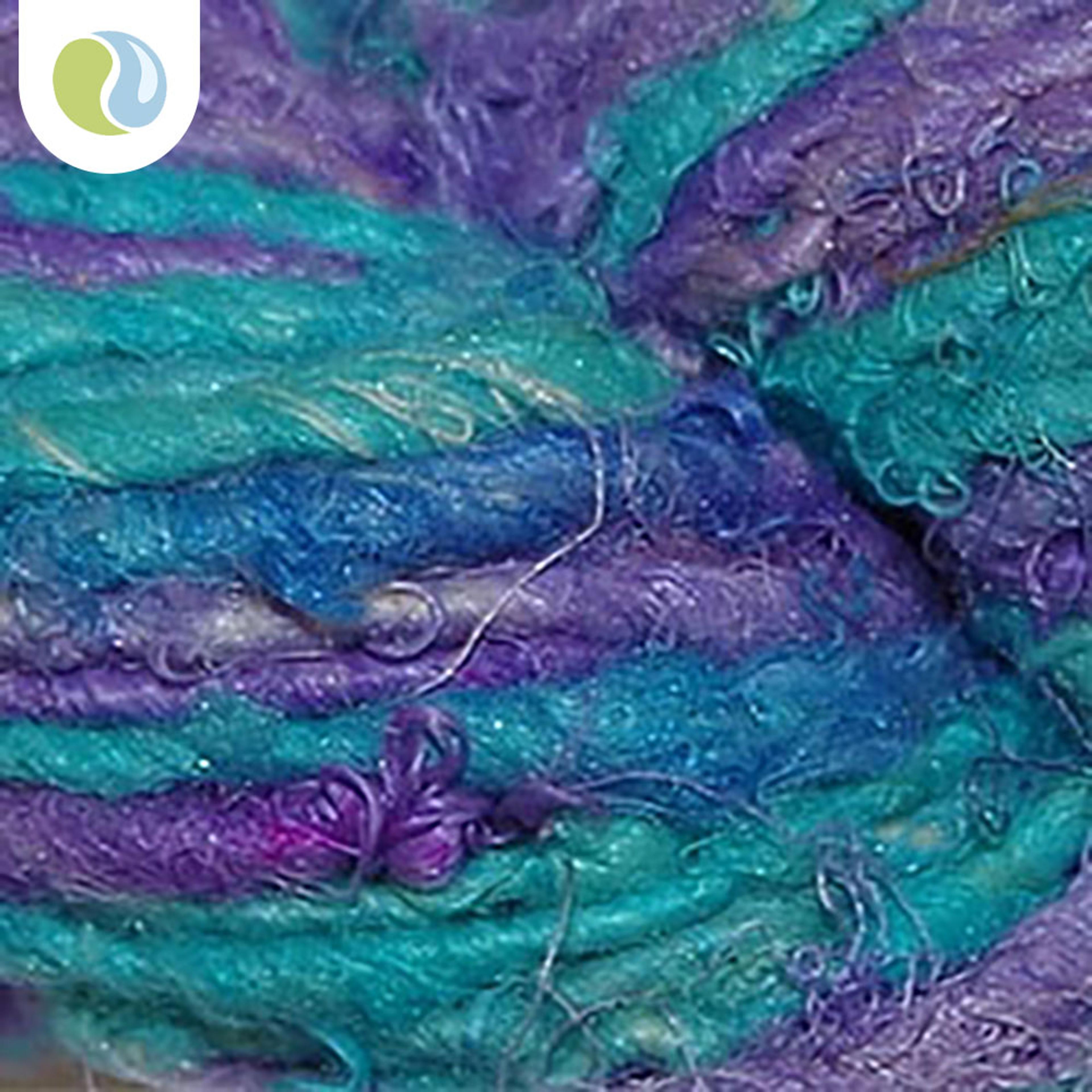 Sari Yarn 100g Hank - Periwinkle Blue
