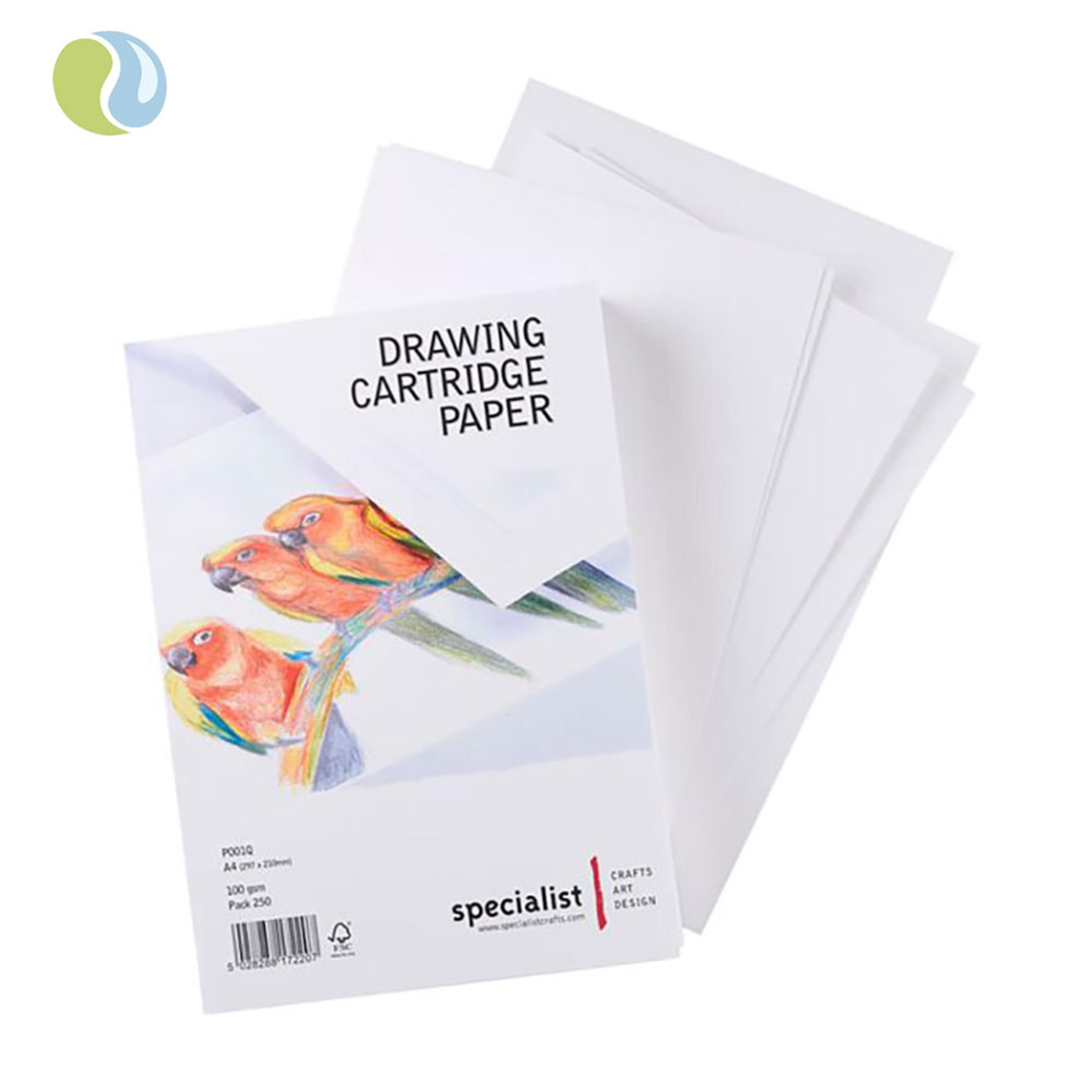 Specialist Crafts Drawing Cartridge 100gsm - A4. Pack Of 250