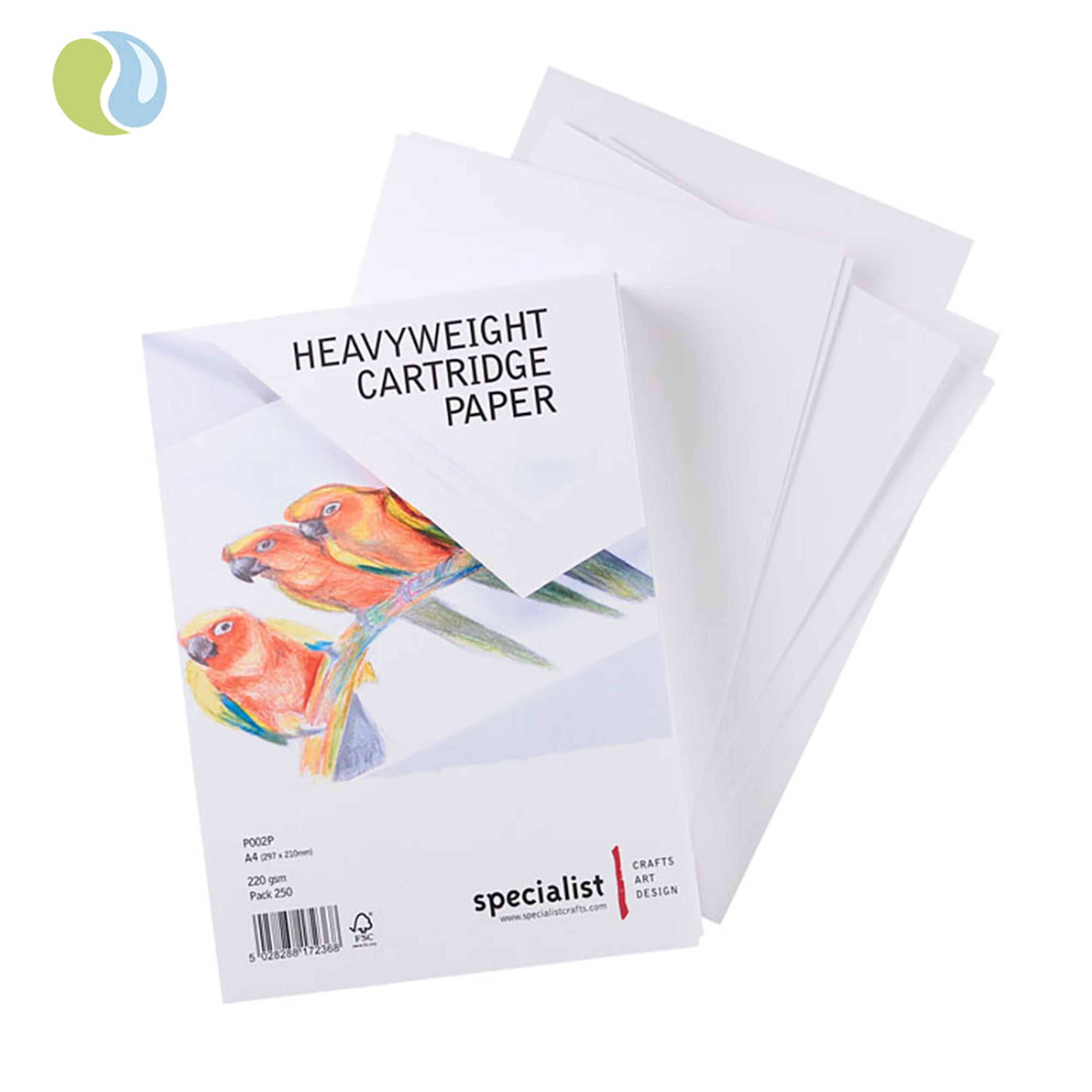 Specialist Crafts Heavyweight Cartridge Paper 220gsm - A4. Pack Of 250