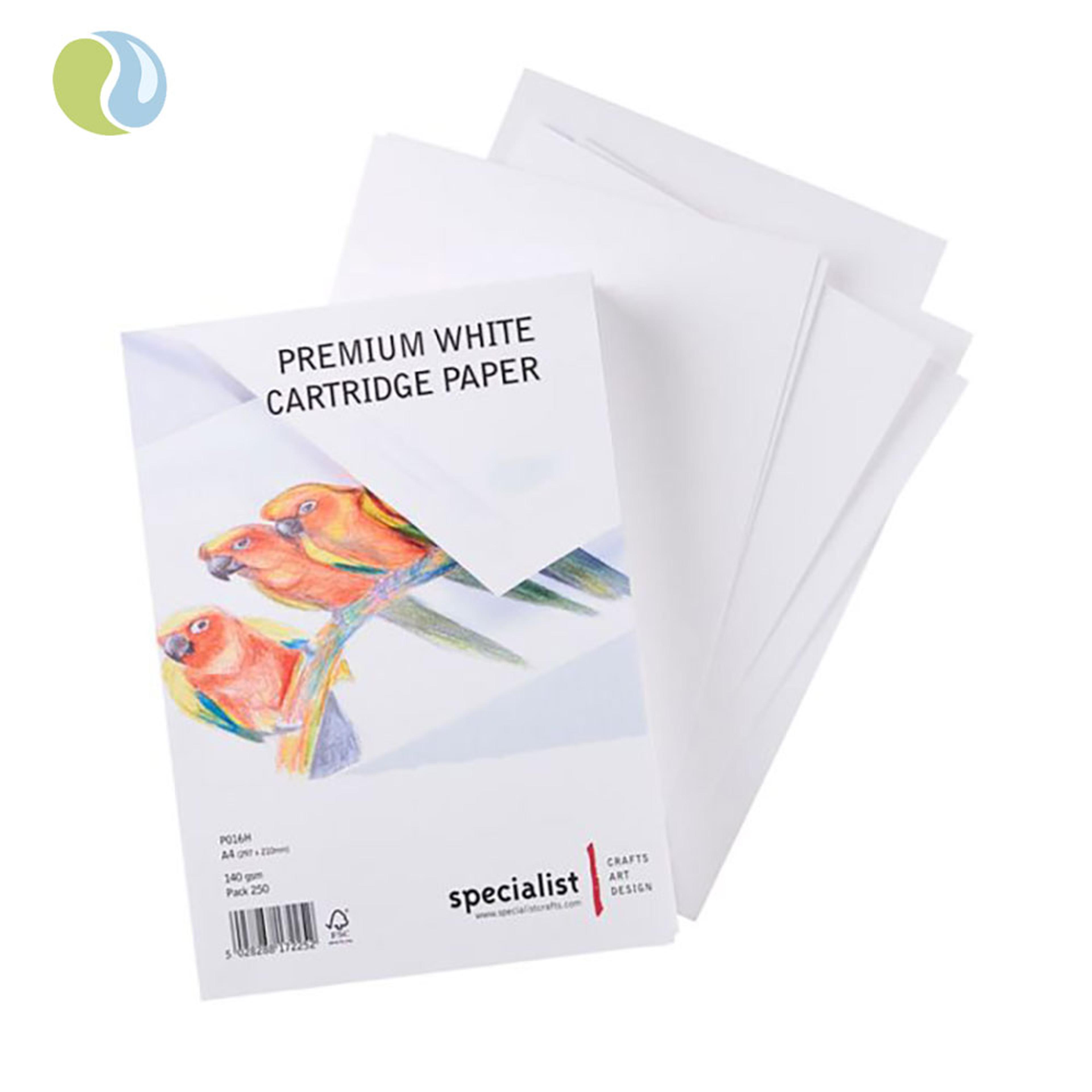 Specialist Crafts Premium Cartridge Paper 135gsm - A4. Pack Of 250