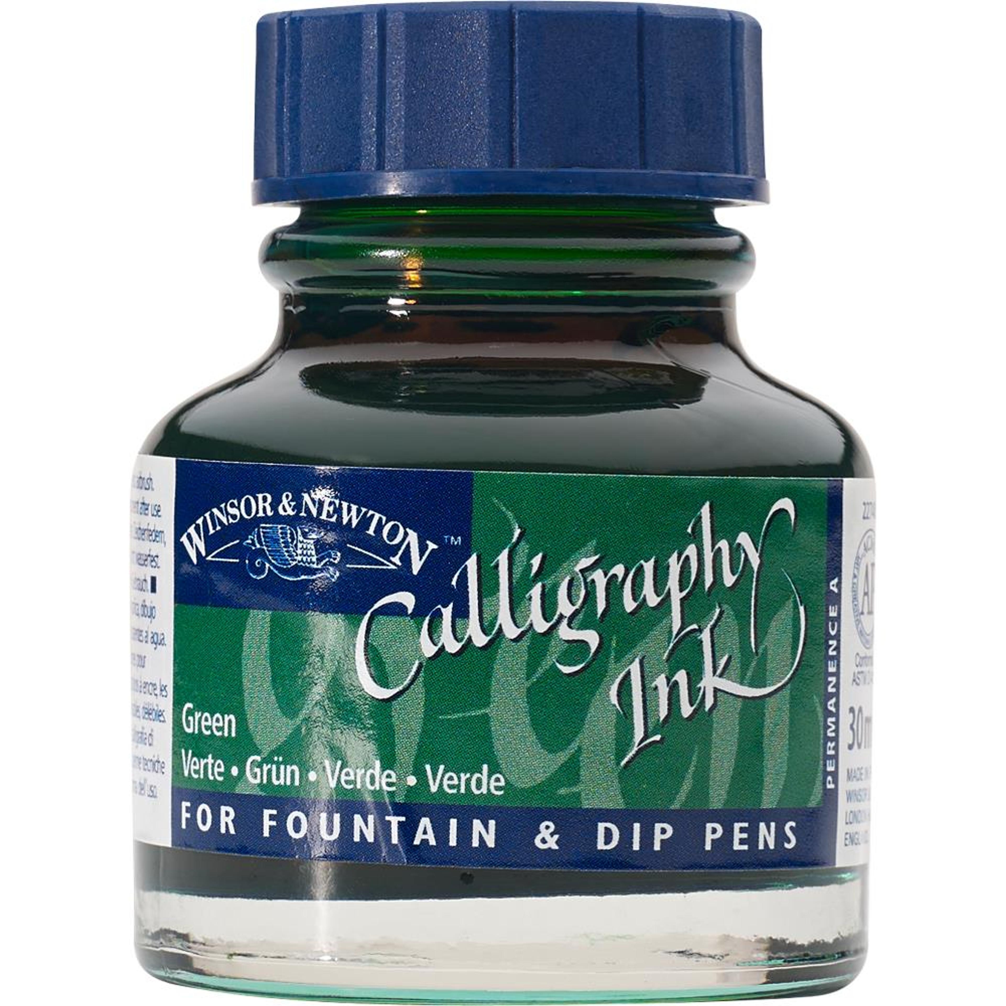Winsor & Newton Calligraphy Inks 30ml Bottle - Green