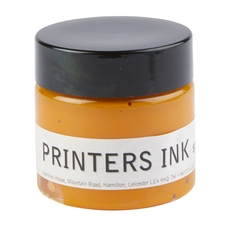 Specialist Crafts Printers Ink 50g Pot - Golden Yellow