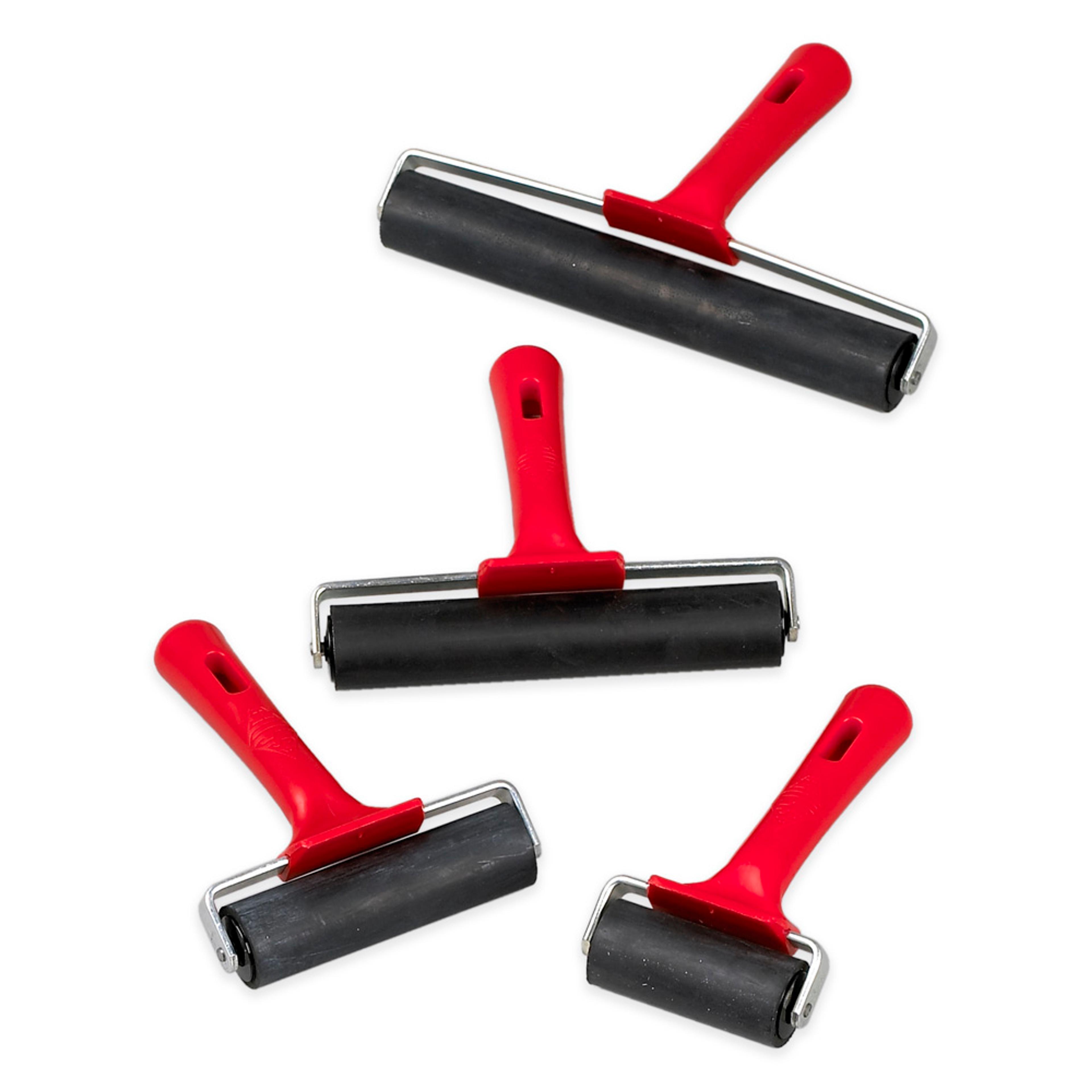 Standard Inking Rollers. Assorted Set of 4