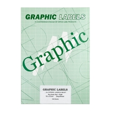 Copier & Laser Labels A4 Square Corners - 24 Per Sheet - Pack of 100