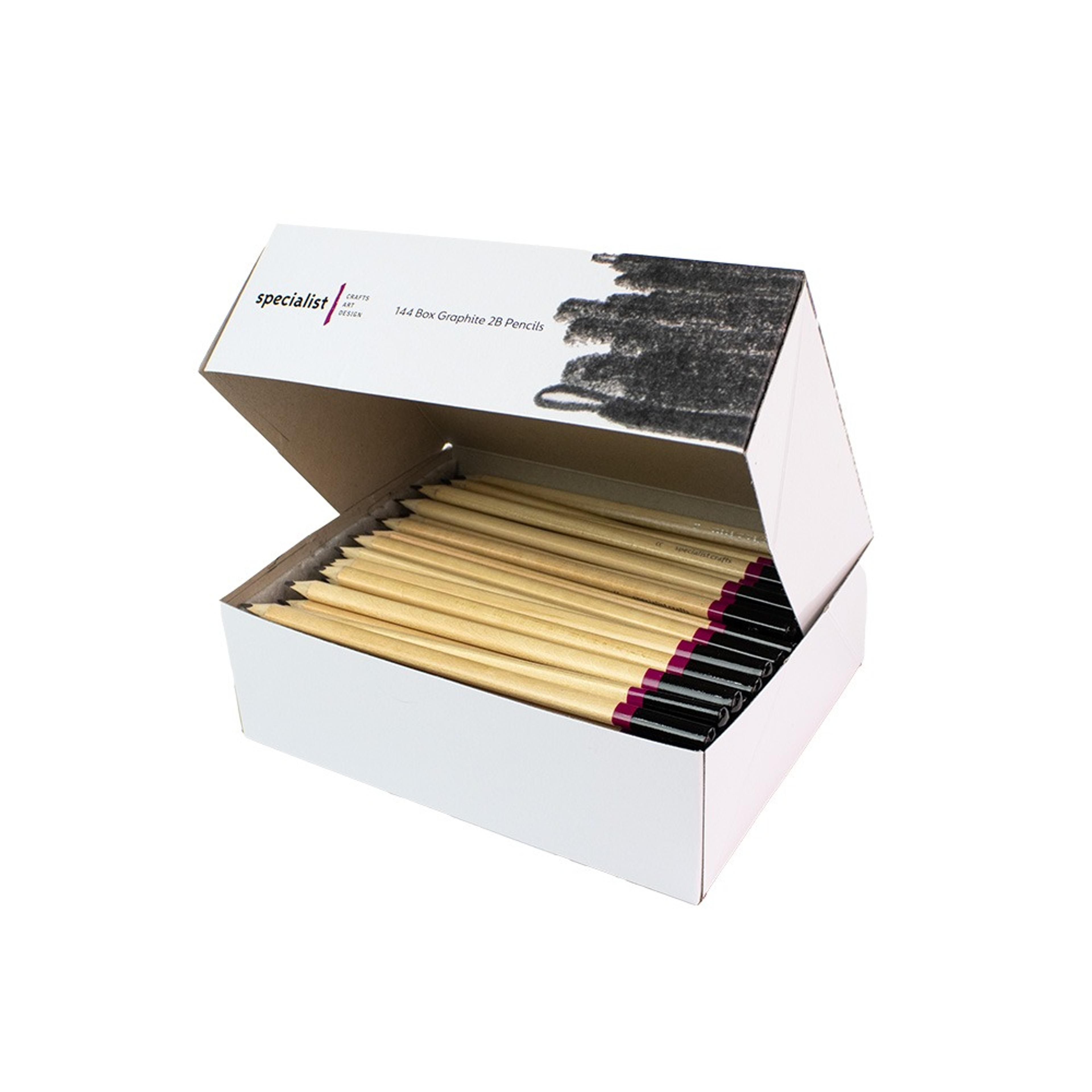 Specialist Crafts Graphite Pencils 2B Pack of 144 