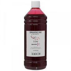 Specialist Crafts Drawing Ink 1L - Crimson Red