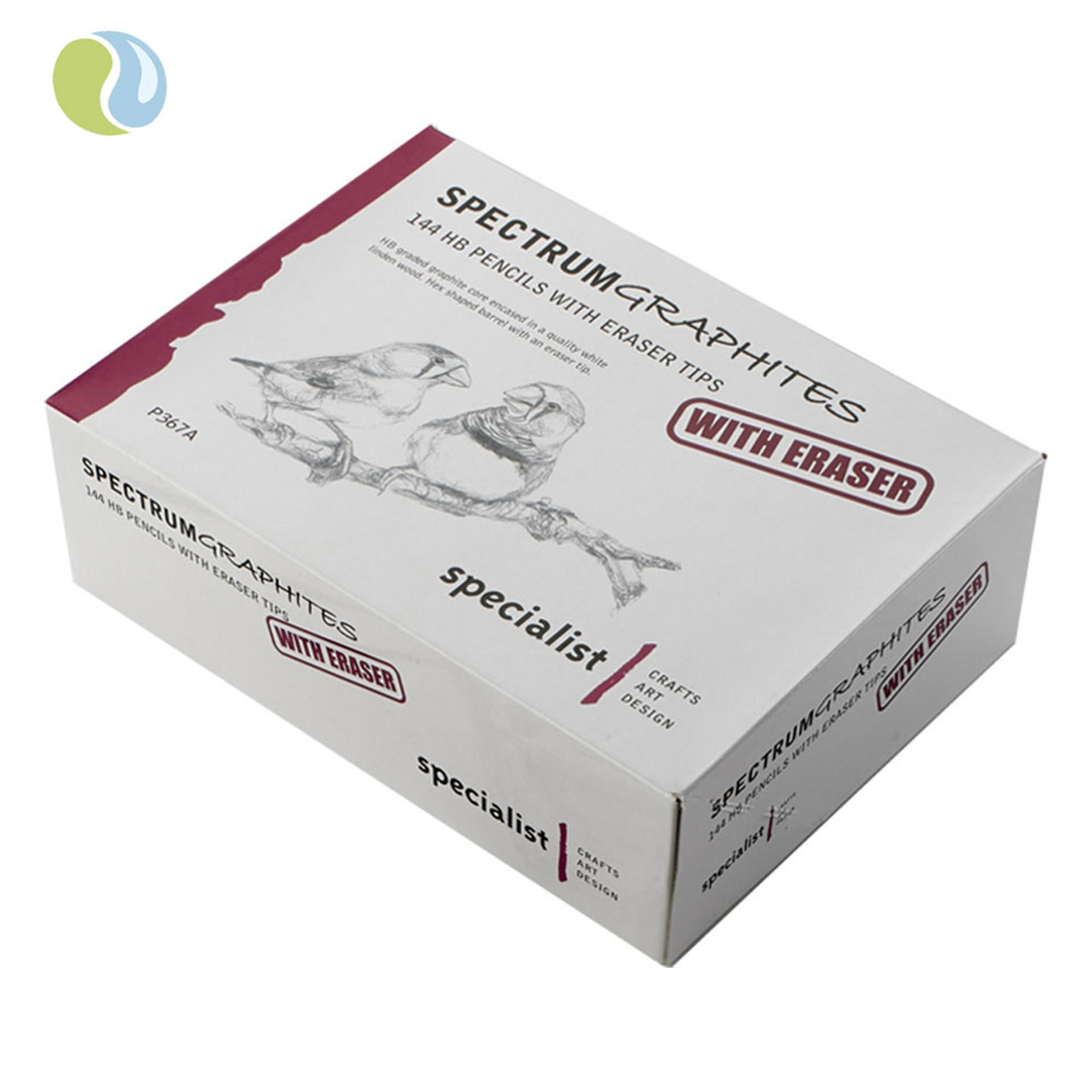 Graphites Eraser Tipped HB Pencils. Pack of 144