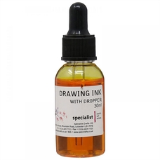 Specialist Crafts Drawing Ink 30ml - Lemon Yellow