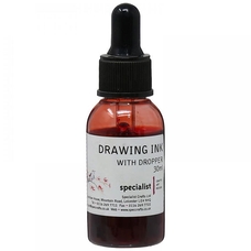 Specialist Crafts Drawing Ink 30ml - Bright Red