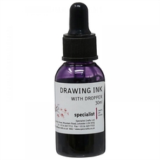 Specialist Crafts Drawing Ink 30ml - Violet