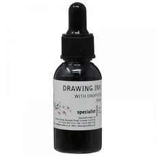 Specialist Crafts Drawing Ink 30ml - Black