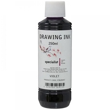 Specialist Crafts Drawing Ink 250ml - Violet