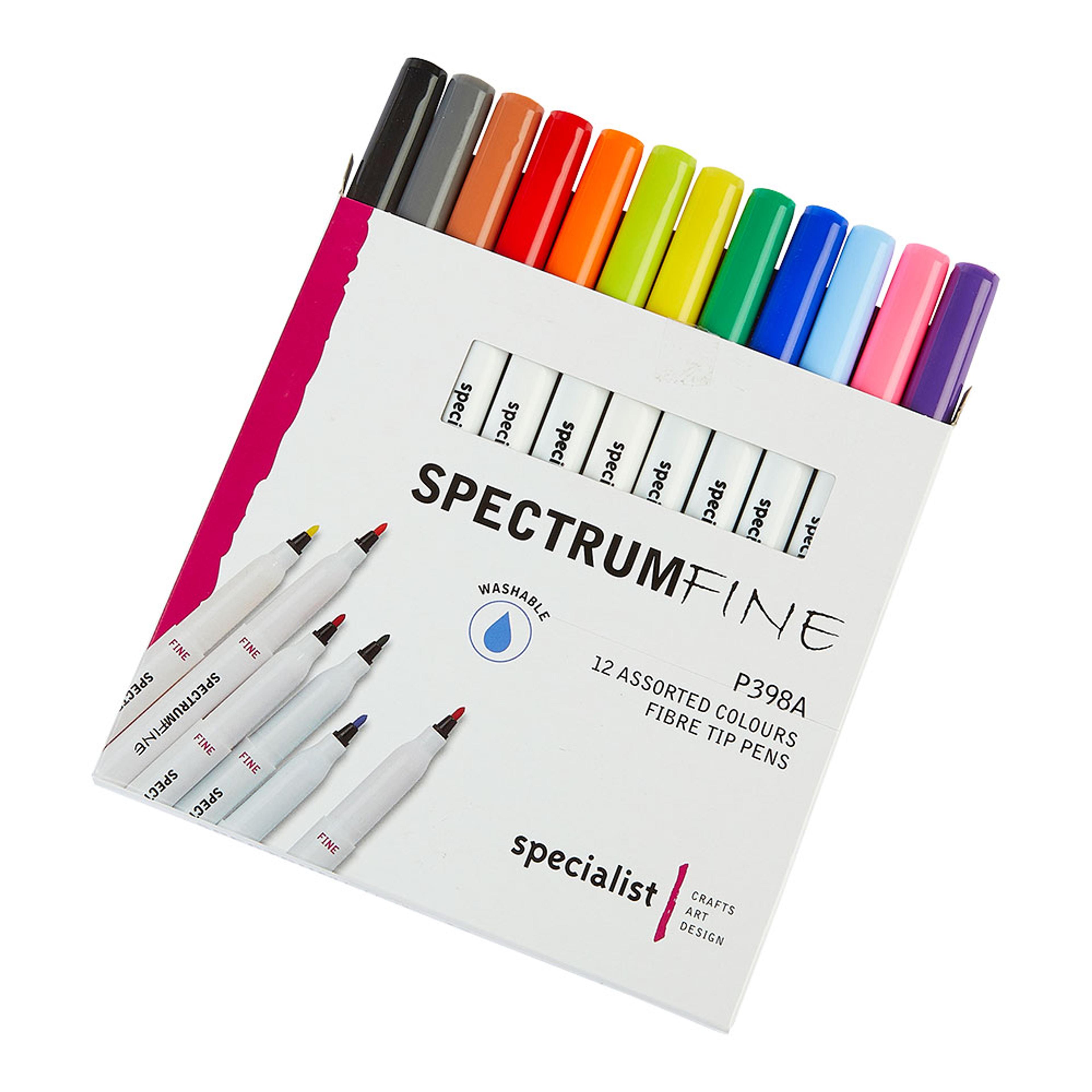 Spectrum Fine Colour Packs Assorted. Set of 12